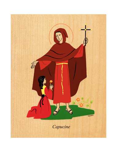 Tableau Saint Patron grand format
