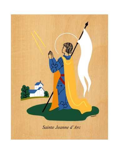 Tableau Saint Patron grand format