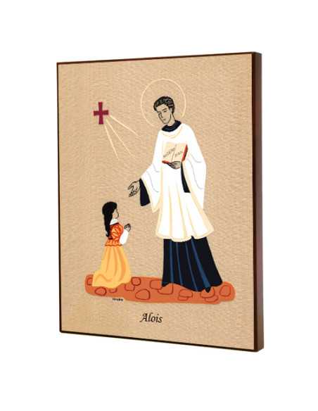Tableau Saint Patron grand format