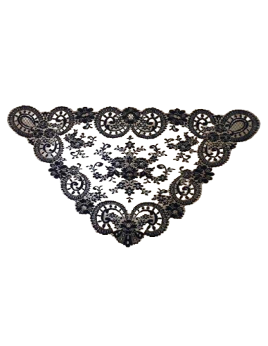 Mantille de qualité confectionnée en dentelle et fabriquée en Espagne
