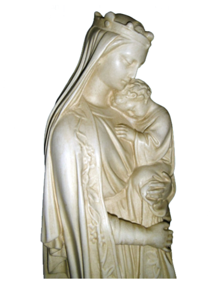 Statue Notre-Dame de la Sagesse - 30 cm et 42 cm