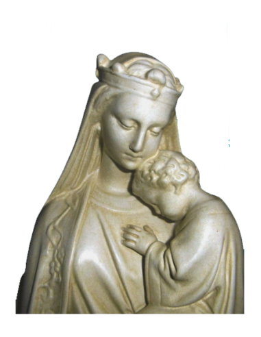 Statue Notre-Dame de la Sagesse - 30 cm et 42 cm