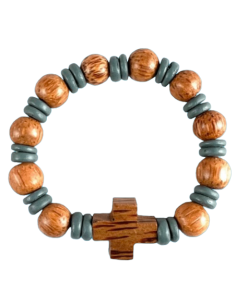 Bracelet dizainier en bois de cocotier