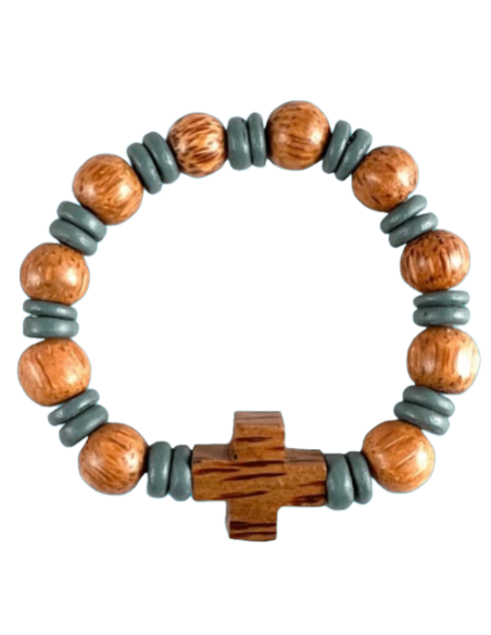 Bracelet dizainier en bois de cocotier