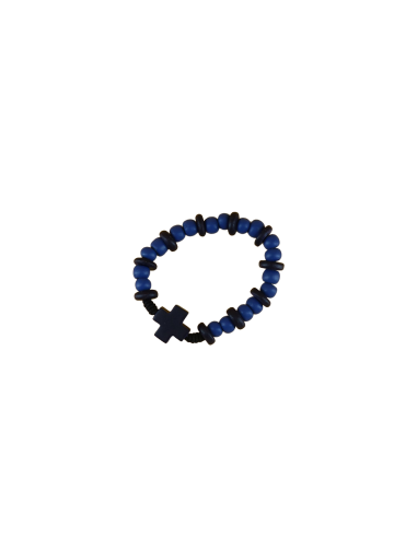 Bracelet - Dizainier en bois peint à la main, réalisé par un atelier solidaire des Philippines.