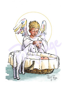 Baptême Ange Agneau - Image