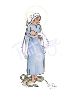 Vierge à l'enfant - Image