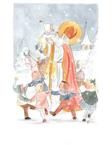 Carte de Saint Nicolas