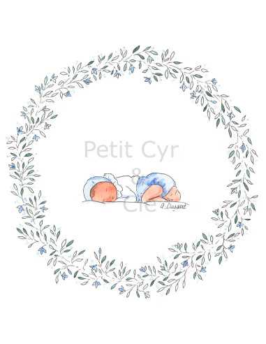 Carte de félicitations - petit garçon