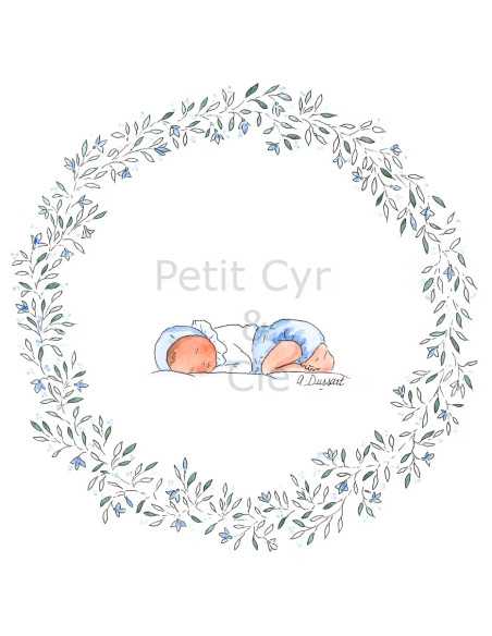 Carte de félicitations - petit garçon