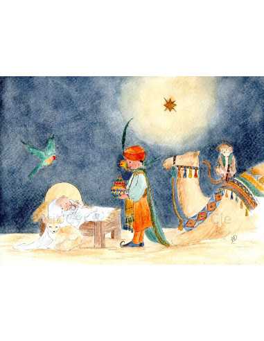 Carte petit page d'Orient