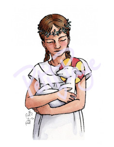 Enfant à l'Agneau - Image