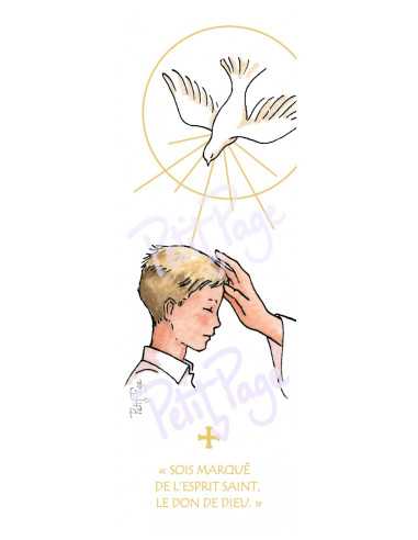 Sois marqué(e) de l'Esprit-Saint - Signet