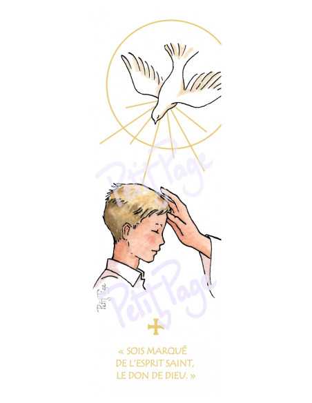 Sois marqué(e) de l'Esprit-Saint - Signet