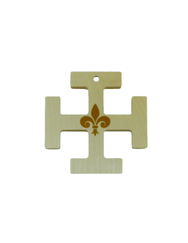 Croix scoute "fleur de lys" - 2 modèles