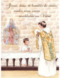 Communion garçon Vierge de Miséricorde - Image