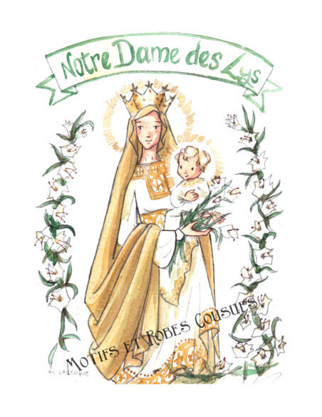 Image de Notre-Dame des Lys d'Anne-Charlotte Larroque