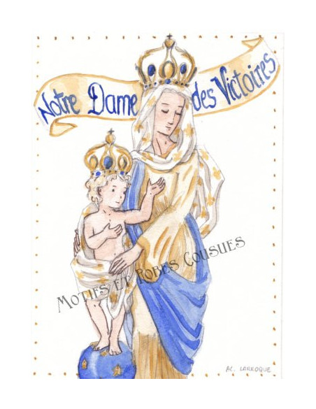 Image de Notre-Dame des Victoires d'Anne-Charlotte Larroque