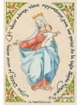 Image de la Vierge et l'Enfant réalisée par les petites sœurs de la Consolation
