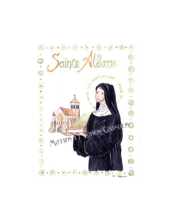 Cartes de sainte Patronne (au choix)