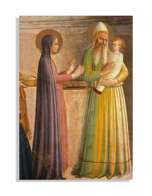 La Présentation au Temple de Fra Angelico - Image