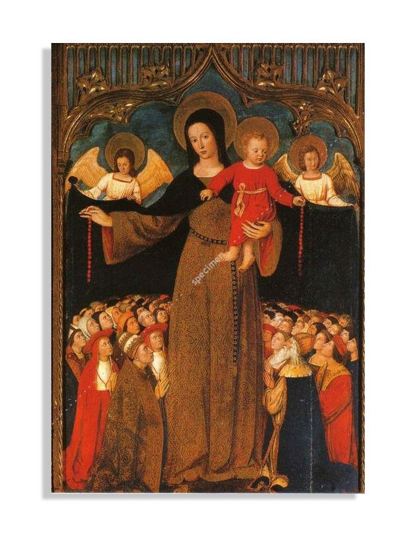 La Vierge du Rosaire de Louis Bréa - Image