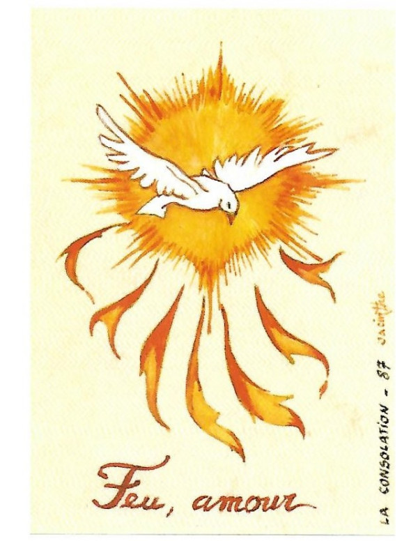 Image des sœurs de la Consolation Feu, amour Image