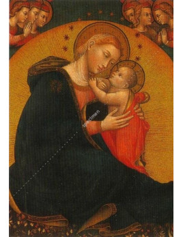 La Vierge et l'Enfant - Lippo di Dalmasio - carte double