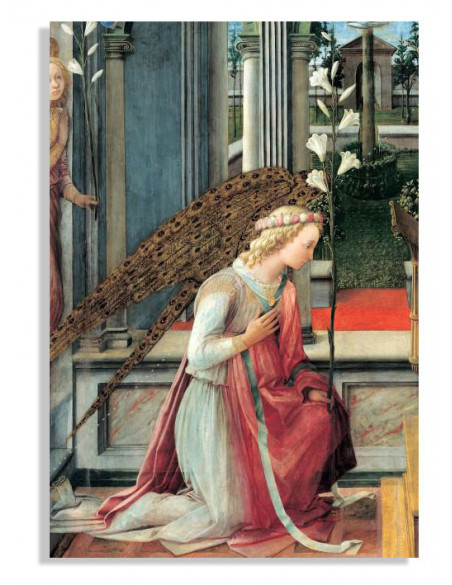 L'Ange de l'Annonciation - Fra Filippo Lippi - carte