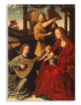 La Vierge à l'Enfant avec anges musiciens