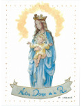Notre-Dame de la Paix - Carte Sainte Vierge Marie