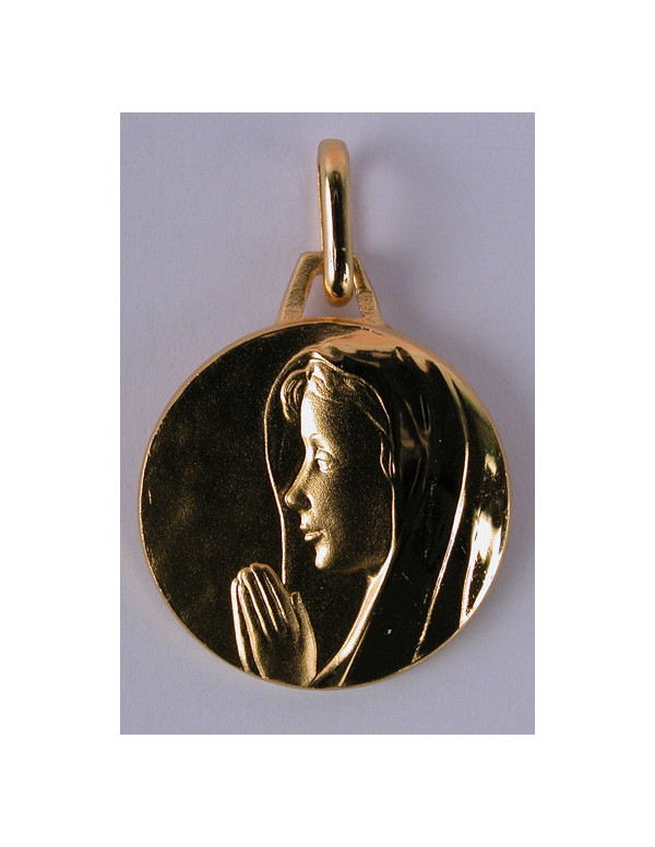 Médaille enfant - Or 9 Carats - Vierge - 3612030411328