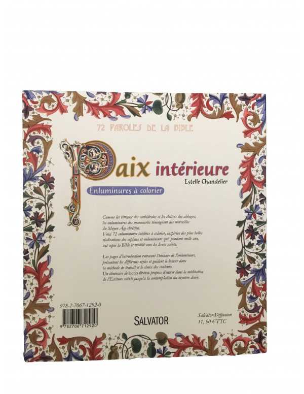 Paix intérieure - enluminures à colorier