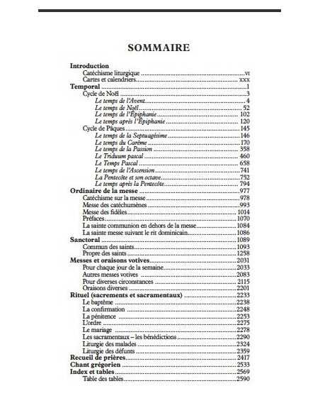 Missel quotidien complet