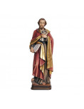 Painted wooden statue of Saint Peter