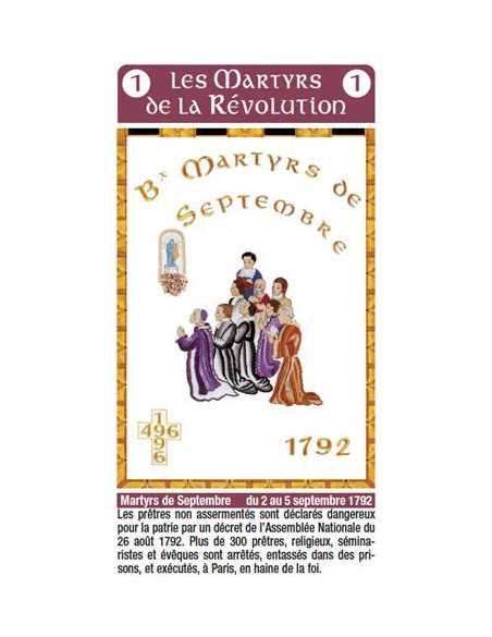 Jeu de cartes 7 "Saintes Familles"