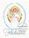 Carte Félicitations - Petit ange