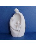 Alabaster statue of the Holy Family