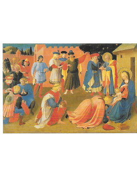 L'adoration des Mages - Fra Angelico - carte double