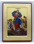 Greek icon - Marie untier of knots