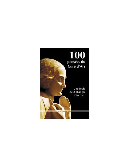 Petit livret  avec 100 pensées du curé d'Ars