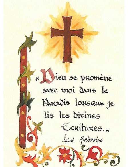 Image de Profession de Foi, réalisée par les sœurs de la Consolation.