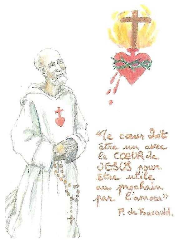 Le cœur doit être un avec le cœur de Jésus - Image