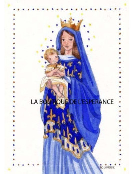 Image de la Vierge à l'Enfant d'Anne-Charlotte Larroque