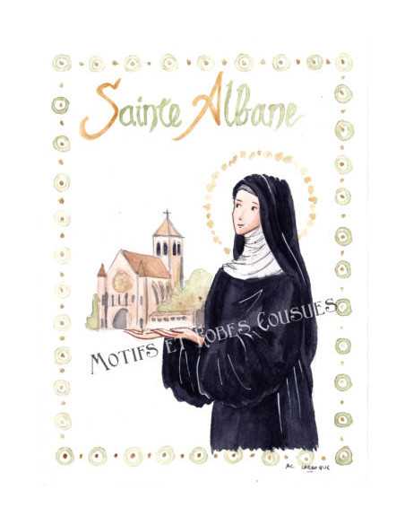 Lot de 25 images de sainte Patronne (au choix)