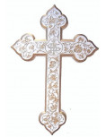 Croix ornée dorée
