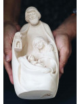 Wooden statue of the Holy Family