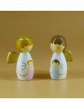 Little wooden guardian angel - boy or girl