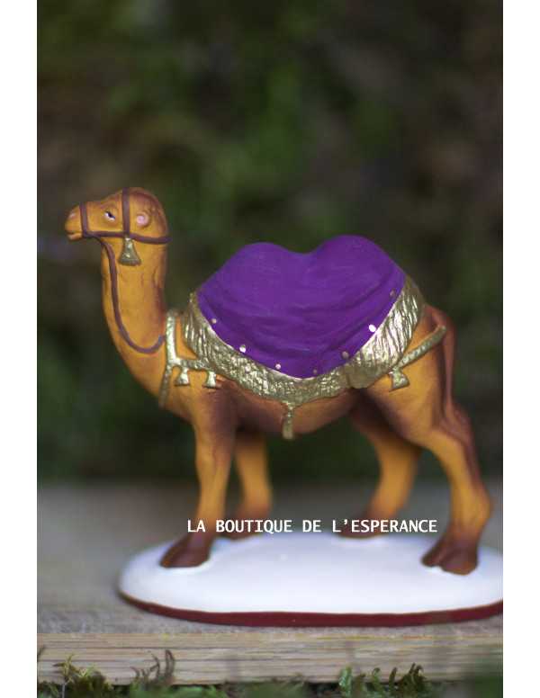 Chameau debout santon de Provence de la collection Gateau et fils