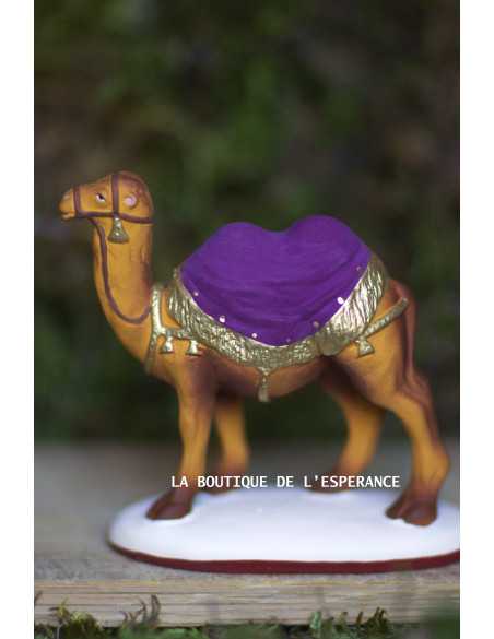 Chameau debout santon de Provence de la collection Gateau et fils
